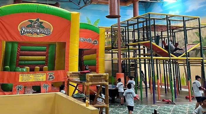 2 Story Mega Play Structure